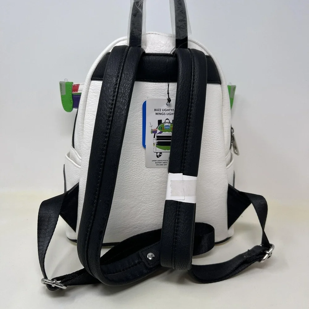 Loungefly Disney Light‎ Up Pixar Buzz Lightyear Mini Backpack Toy Story